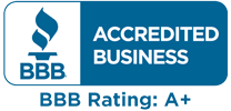 BBB Rating A+ Credentials Emblem